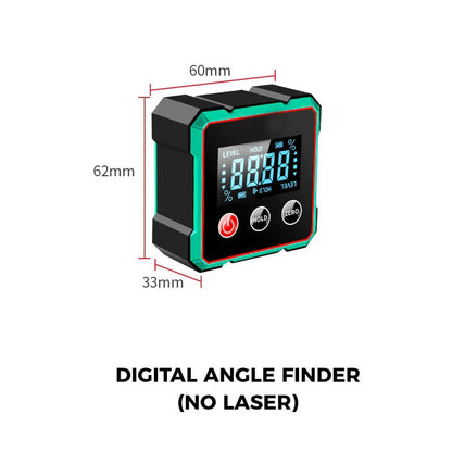 🔥Factory direct sales, limited-time 50% off magnetic digital angle measuring instrument with electronic laser.