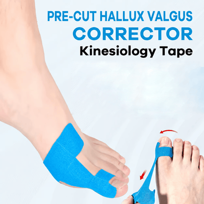 50% off – latest 2026 products👣Pre-cut Hallux Valgus Corrector Kinesiology Tape
