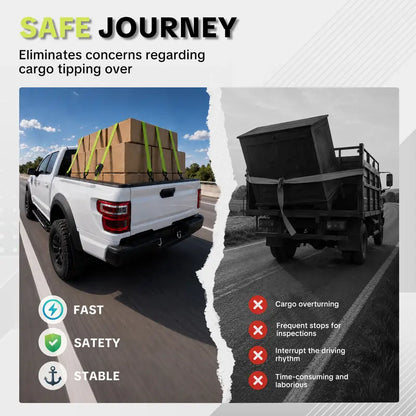 50% 🟢OffSEESE Sturdy Retractable Ratchet Straps 🟢 1" x 11ft, 1550 LB Break Strength, Heavy Duty Cargo Tie Downs for Moving Appliances, Lawn Equipment & Motorcycle, Green