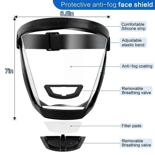 🔥Hot sale🔥Anti-Fog Protective Full Face Shield