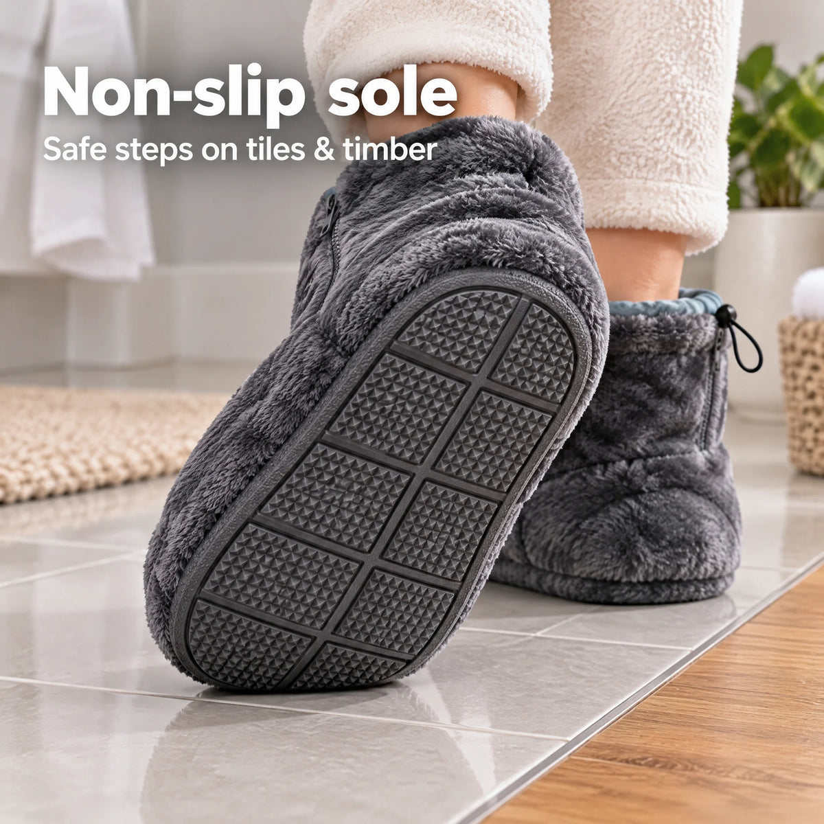 ❄Winter Bestseller – 50% Off: 🔥Unisex USB-Powered Heated Shoes (One Size) – Safe, Constant-Temperature Heating