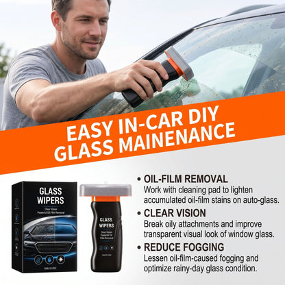 ⏳Hot Deal🚘 Glass Oil Film Remover Paste, Safe For All Auto Glass