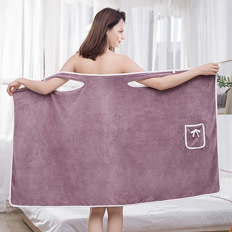 🔥Monthly sales of 150,000+, limited-time 50% off🎁Wearable, absorbent, soft adult bathrobe