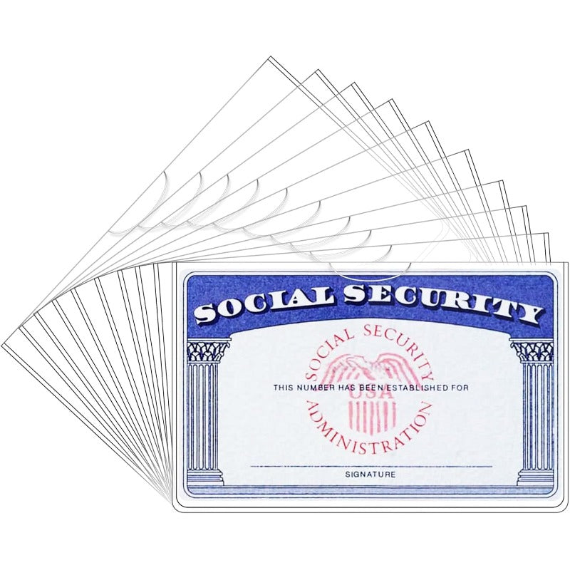 ✨Protect all your important and favorite cards; they are scratch-resistant, wear-resistant, sun-proof, and waterproof, so you don't have to worry about damage.