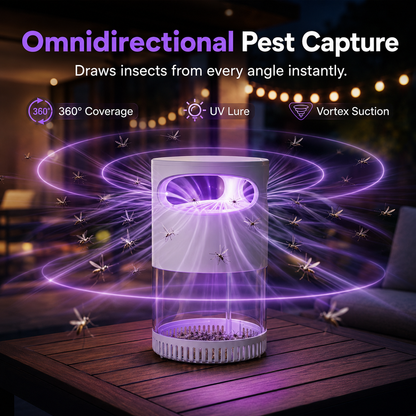 🔥Silent UV Mosquito Killer – No chemicals, safe for children and pets🦟