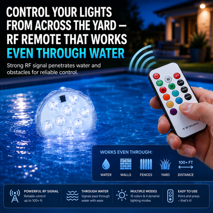 🥳2026 HOT SALE🥳50% Off Today💥Submersible LED Pool Lights