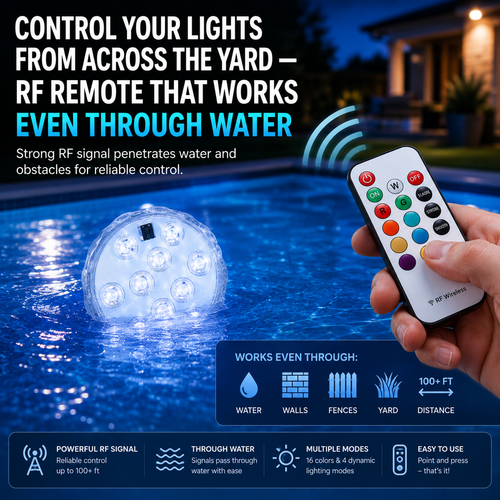 🥳2026 HOT SALE🥳50% Off Today💥Submersible LED Pool Lights