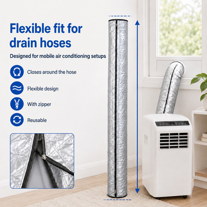 🔥Recently sold over 100,000 units🔥Air conditioner hose insulation sleeve: A summer essential for home use