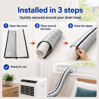 🔥Recently sold over 100,000 units🔥Air conditioner hose insulation sleeve: A summer essential for home use
