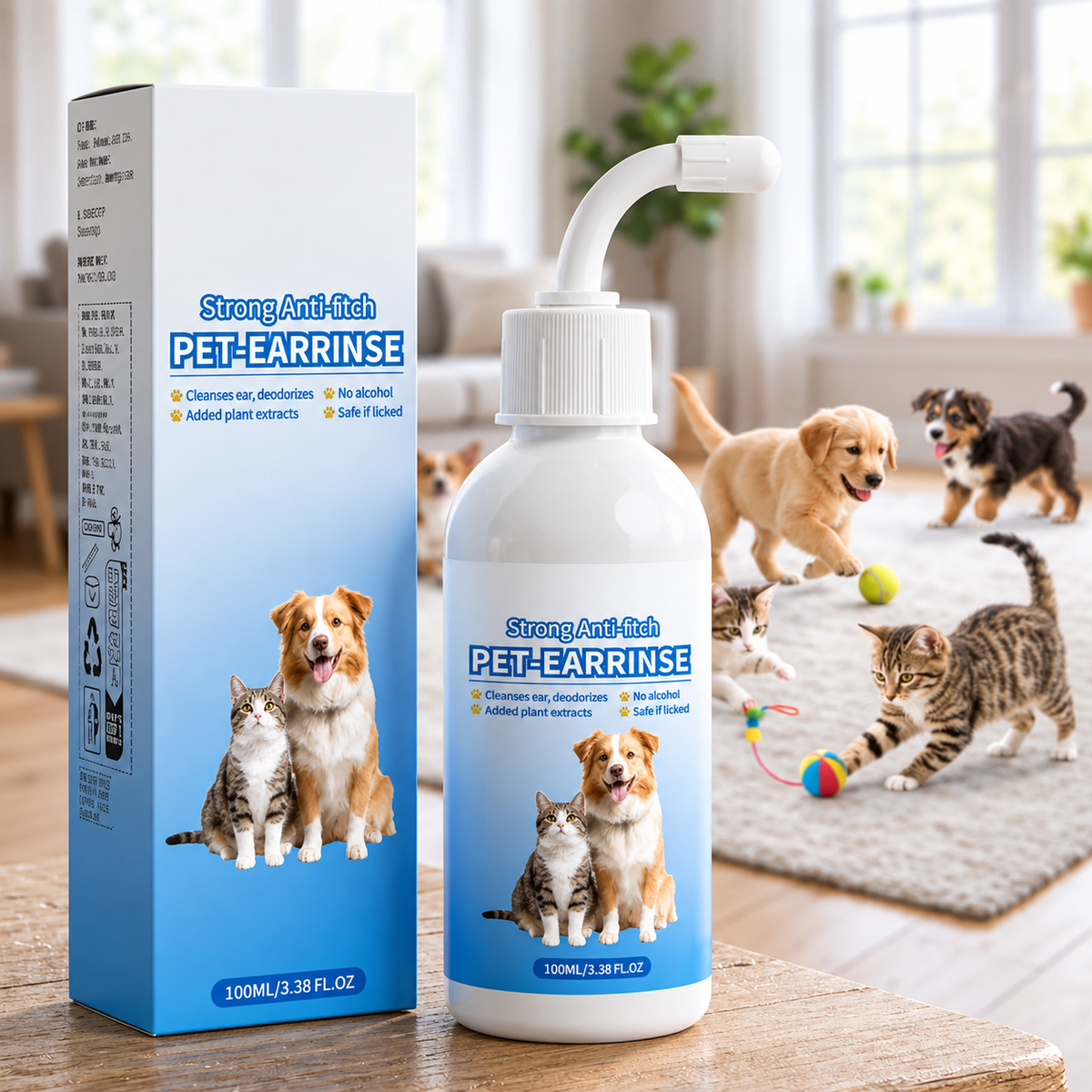 🐶🐱Pet ear cleaning solution