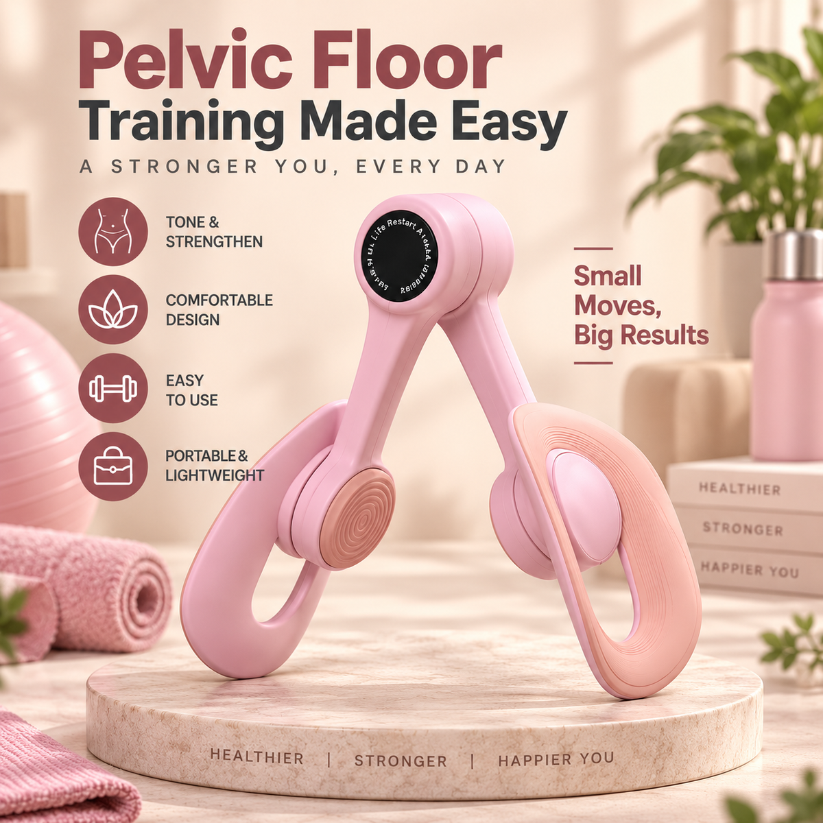 Anti-Slip Comfortable Fit Pelvic Floor Trainer
