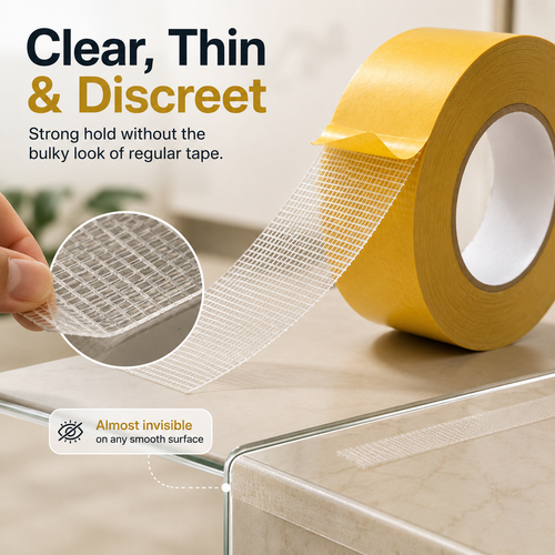 🔥Factory Direct Sale, Buy One Get One Free🔥Strong Double-Sided Mesh Tape