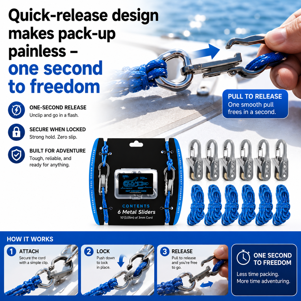 🥳2026 HOT SALE🥳💞50K+ SOLD!✨Cord and Rope Tightening and Cinching Tool