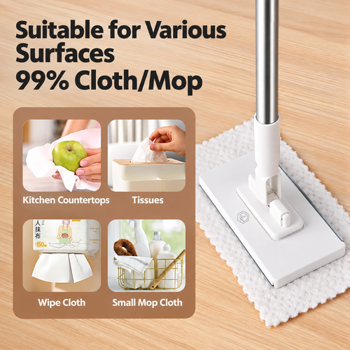 ⏰🔥Limited-time 50% off🔥Disposable dust mop with reusable mop head
