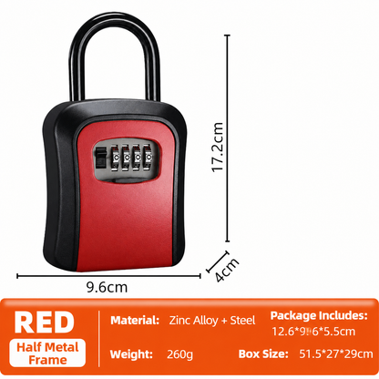 🔥Free shipping,Enjoy 50% off now! Wall-mounted waterproof key lock box