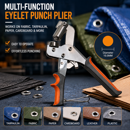🛠️ Limited-time 50% off! ✨Eyelet Pliers Set