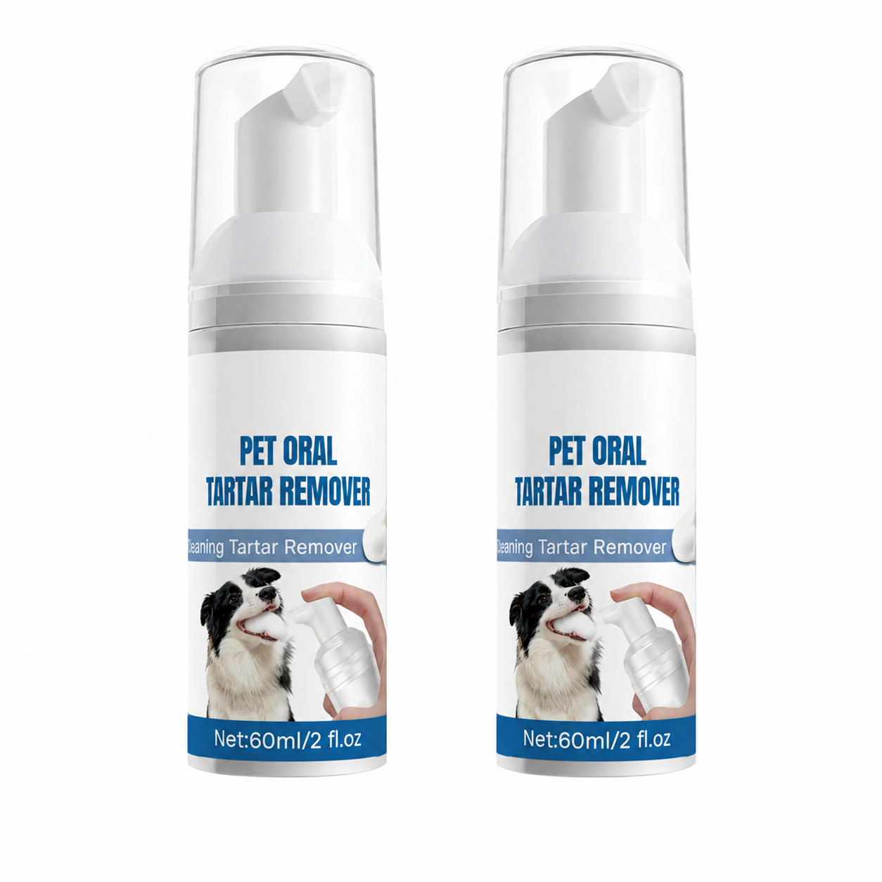 🔥 Pet Oral Care Foaming Tartar Remover