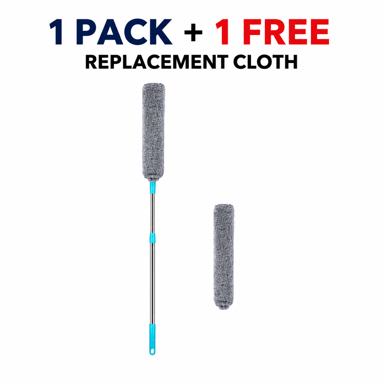🧹Bendable Washable Microfiber Dust Brush, Hard To Reach Furniture Gaps🧼