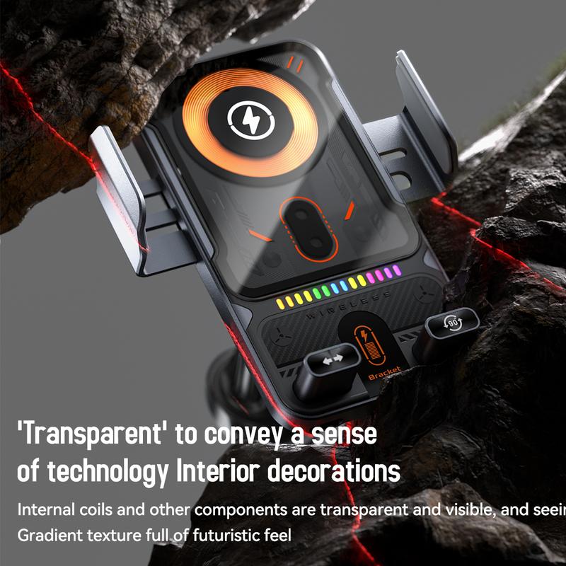 🔥【50,000 Drivers' Favorite Choice】50% OFF Smart Rotating 2-in-1 Car Phone Holder