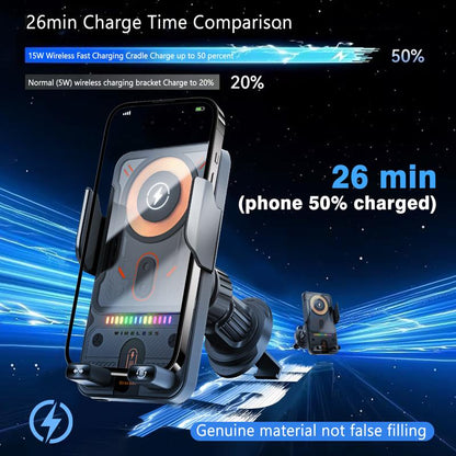 🔥【50,000 Drivers' Favorite Choice】50% OFF Smart Rotating 2-in-1 Car Phone Holder