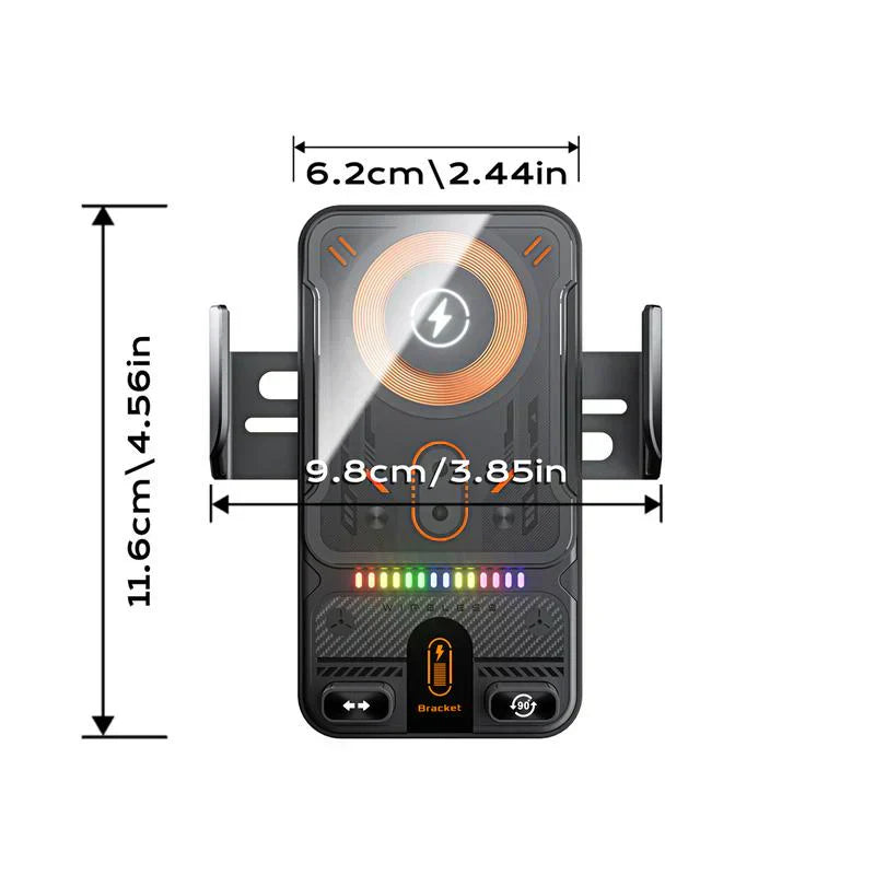 🔥【50,000 Drivers' Favorite Choice】50% OFF Smart Rotating 2-in-1 Car Phone Holder