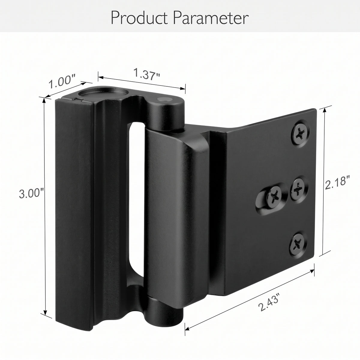 💥50% OFF🔒Upgraded Aluminum Alloy Anti-Theft Security Door Lock