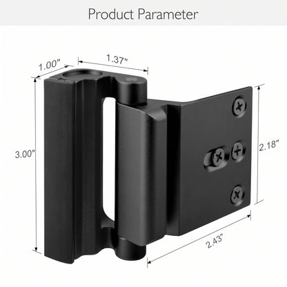 💥50% OFF🔒Upgraded Aluminum Alloy Anti-Theft Security Door Lock