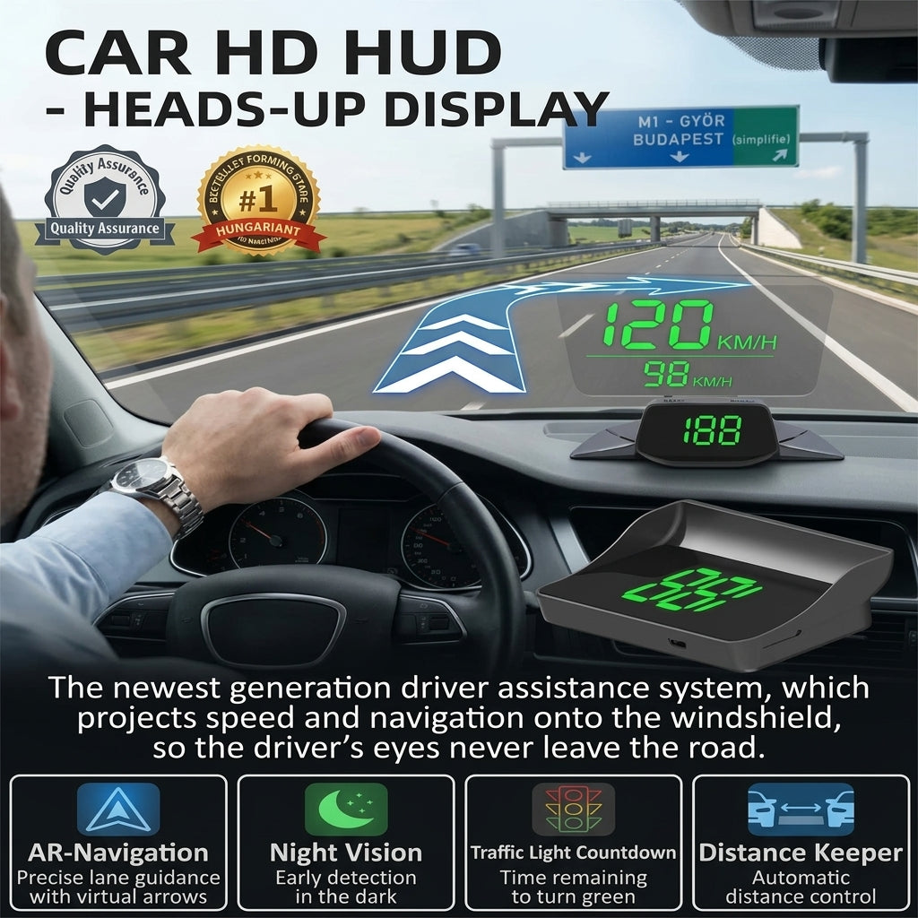 🔥First 50 customers enjoy 50% off 🔥Car Head-Up Display with GPS Functionality
