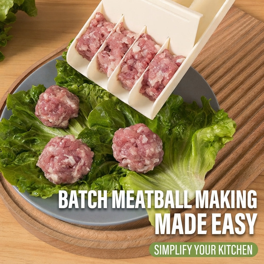 🏆LAST DAY SALE 50% OFF🔥Creative Kitchen Triple Meatball Maker