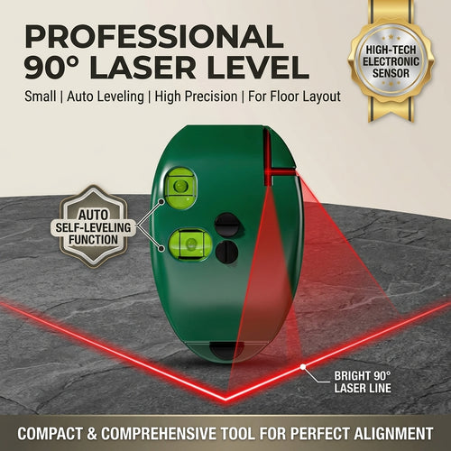 📐🔴 90° Right Angle Laser Level – 50% OFF!