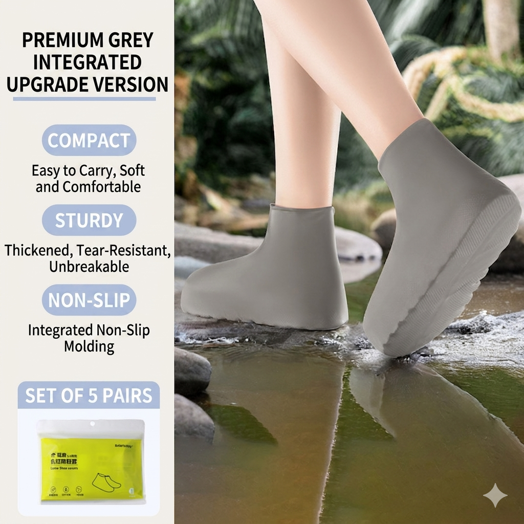 🔥Summer Hot Sale🔥-Waterproof Shoe Cover Silicone