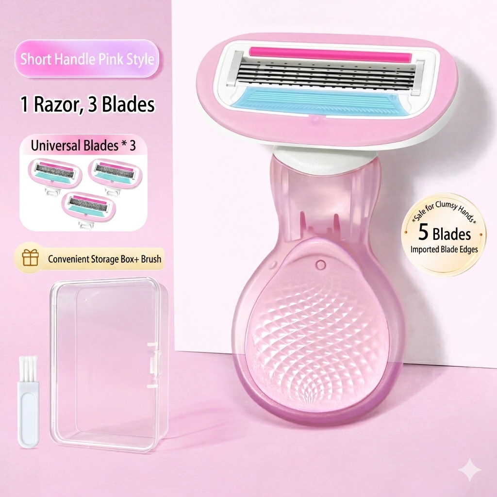 🔥The Ultimate Hair Removal Tool Is Here! Three - color Epilator, Unleash a New Experience of Silky Smooth Skin!