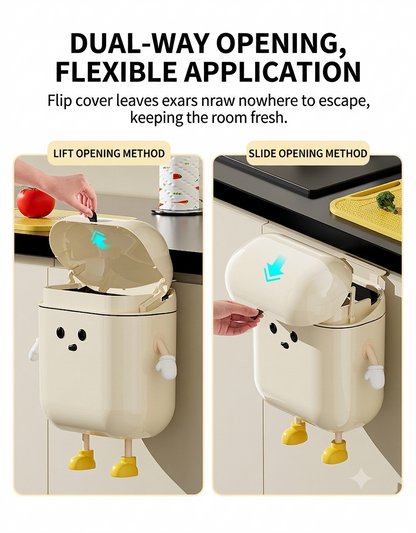 🏠 Kitchen Trash Can Wall-Mounted Household 2026