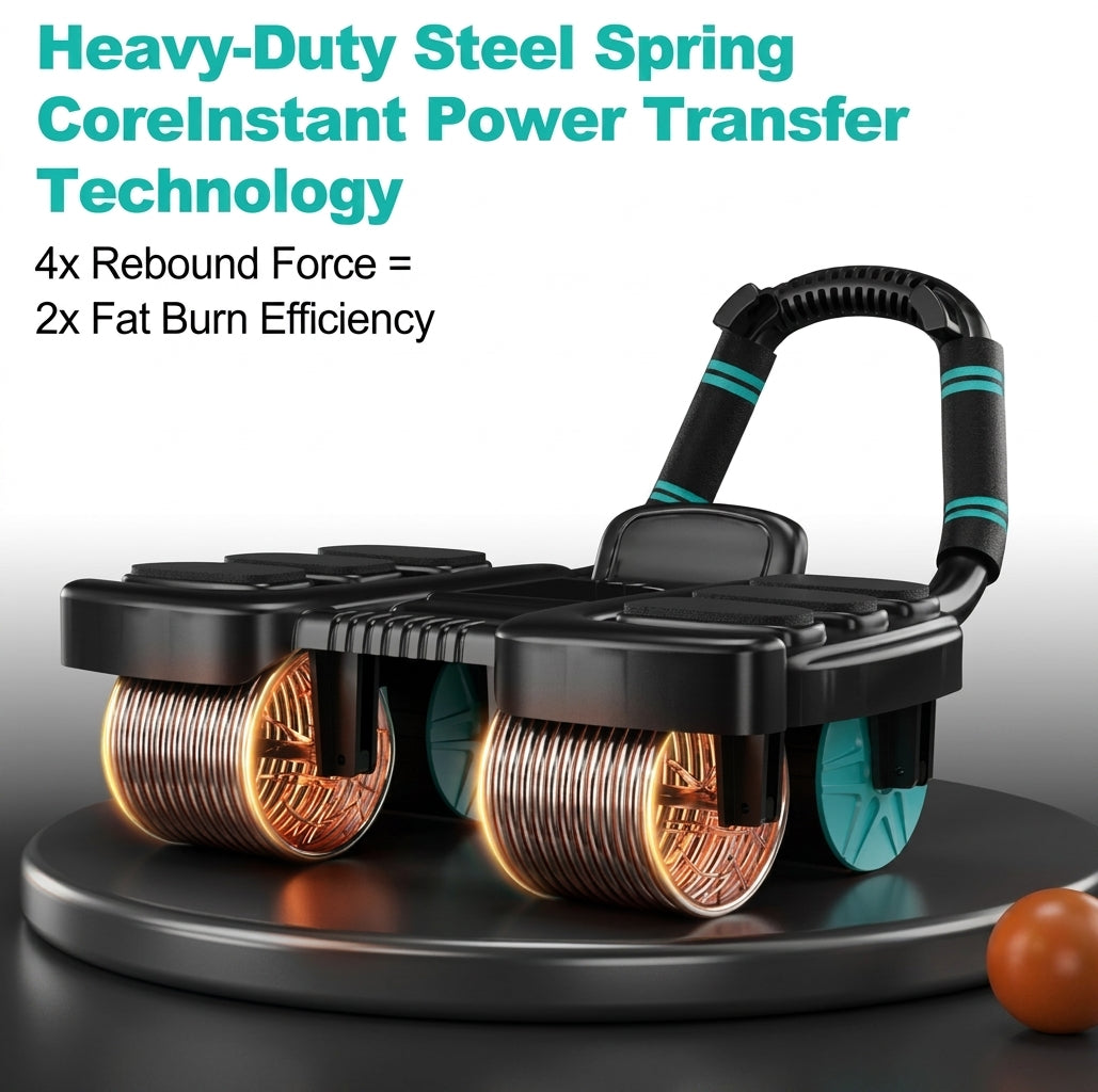 Free Shipping🔥 | Limited-time 50% off  Sculpt your perfect physique in 7 days – Upgraded Ab Roller