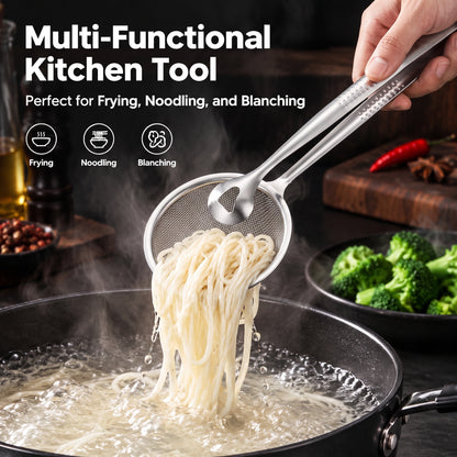 💥Last 200 pieces, 50% off✅ Michelin chef recommended multi-functional stainless steel oil filter clip