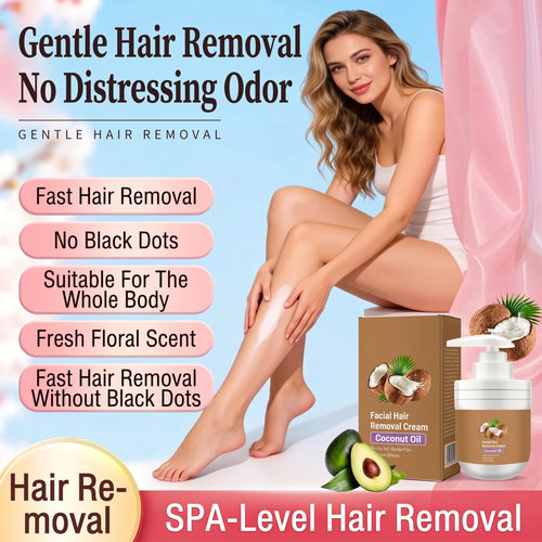 💥Buy One, Get One Free 💕[Painless Hair Removal] Hair Removal Cream with Plant Extracts and Coconut Oil