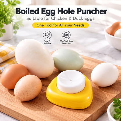 💥Buy One, Get One Free🥚 Egg Piercer – Easier Peeling & Cleaner Boiling