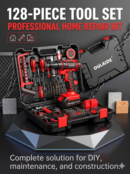 🔥🔥Father's Day Special: Half Price | Portable Household Tool Kit – Ideal for DIY and Minor Repairs
