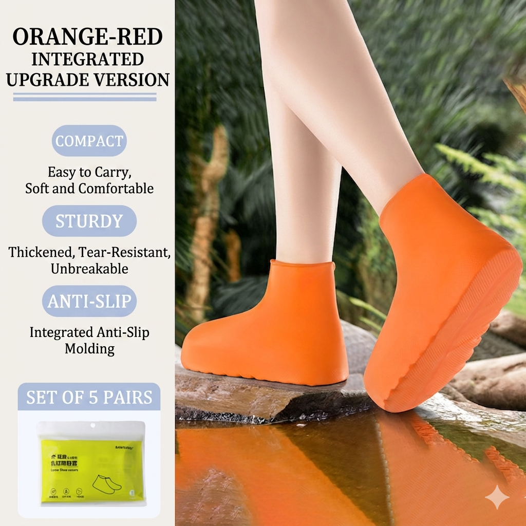 🔥Summer Hot Sale🔥-Waterproof Shoe Cover Silicone