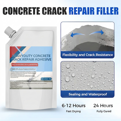 🔥New Upgrade🔥Heavy-Duty Concrete Crack Repair Adhesive