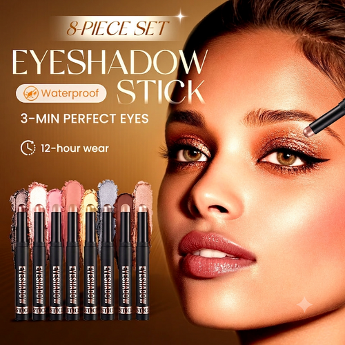 🎉🔥100,000 units sold! 8 shimmering eyeshadow sticks