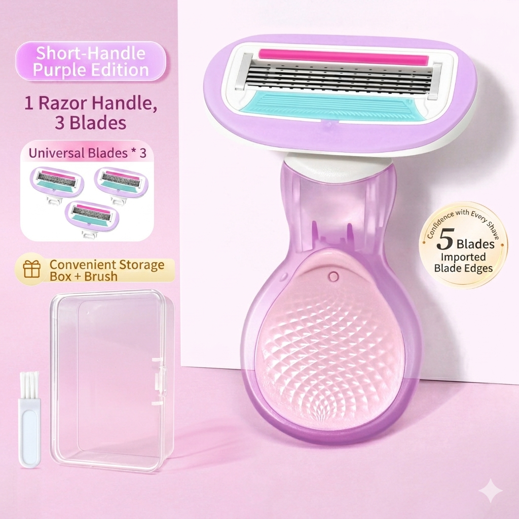 🔥The Ultimate Hair Removal Tool Is Here! Three - color Epilator, Unleash a New Experience of Silky Smooth Skin!