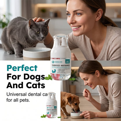 🎄Christmas Special Buy One Get One Free🎄🐾Pet Dental Water Additive Without Brushing – Easy Pet Dental Care🦷