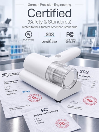 💥50% OFF ✅ Wireless UV-C Mite-Eliminating & Sterilizing Device
