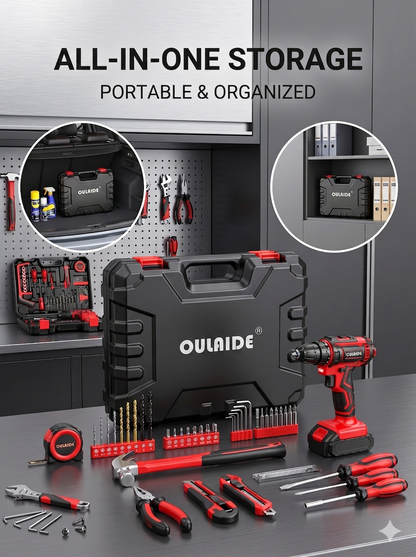 🔥🔥Father's Day Special: Half Price | Portable Household Tool Kit – Ideal for DIY and Minor Repairs