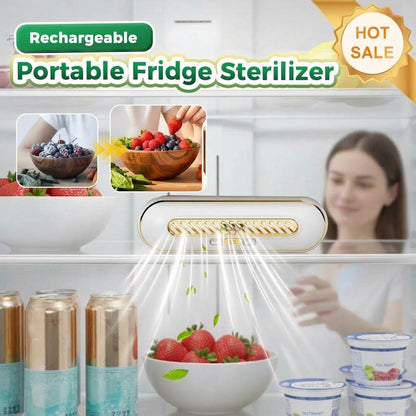 🧊 Half-price offer for the first 50 customers 🔥 Portable rechargeable fridge sterilizer
