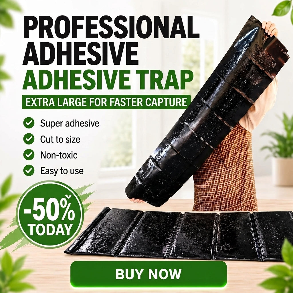 🐭Professional sticky mouse trap – Extra large size for faster capture speed
