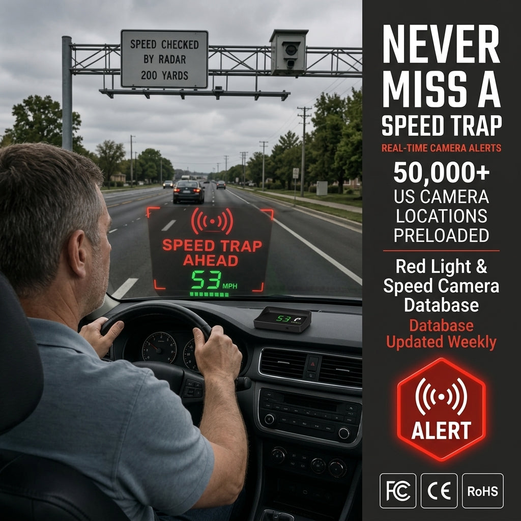 🔥First 50 customers enjoy 50% off 🔥Car Head-Up Display with GPS Functionality