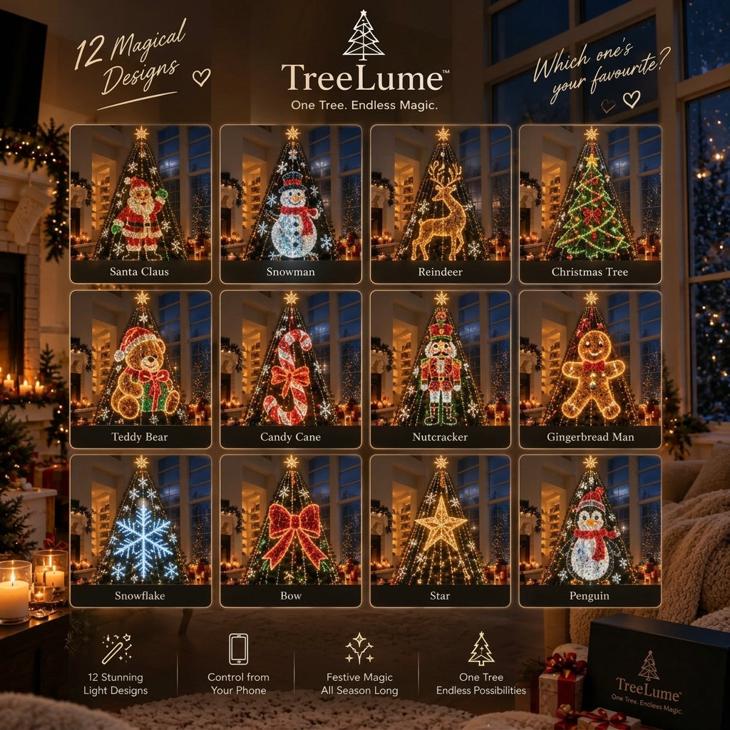 🎄✨ Glow Tree Smart Christmas Tree LED Lights — Light Up Your Christmas Magic! 🎅💫