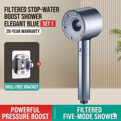 🔥HOT SALE!🔥Twin-turbo high-pressure hollow shower head